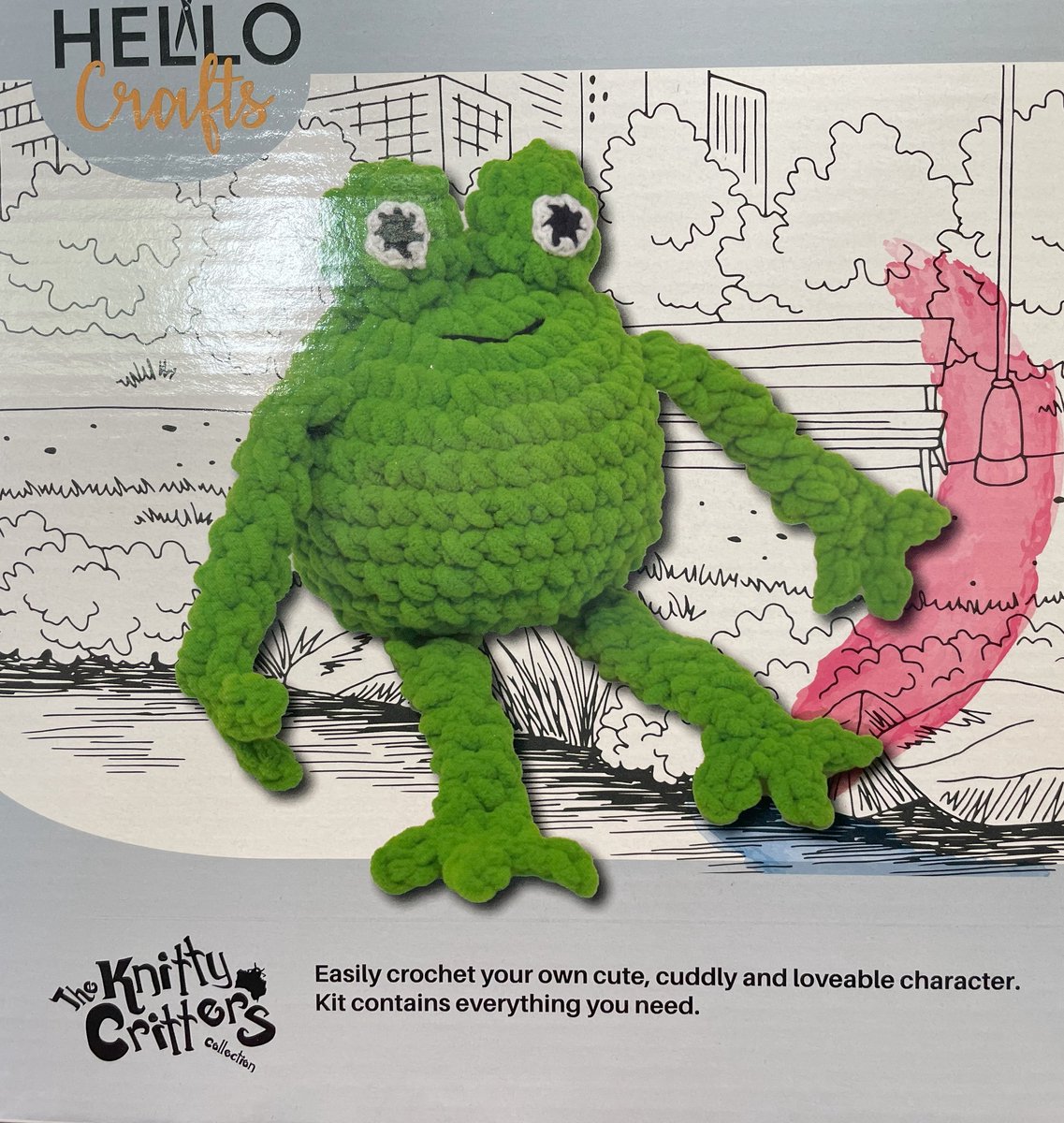 Cheeky Chums haakpakket - Froggy