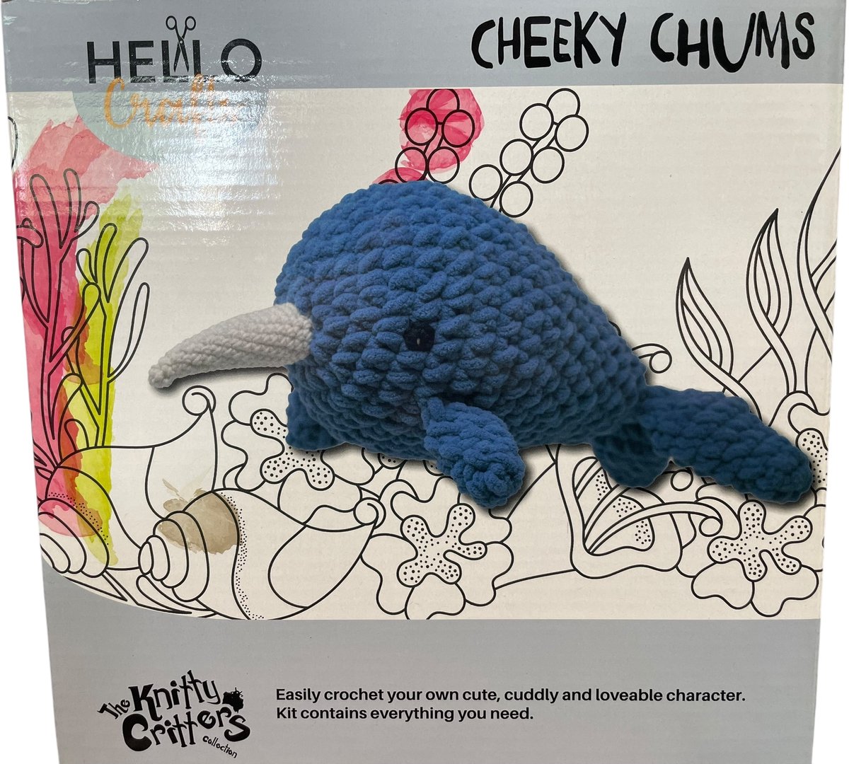 Cheeky Chums haakpakket - Narwal