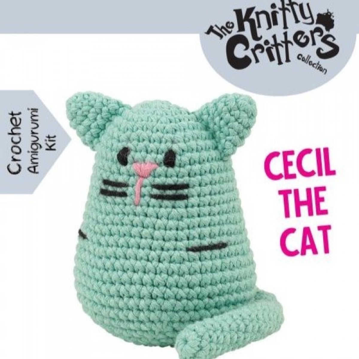 Pouch Pals haakpakket - Cecil The Cat