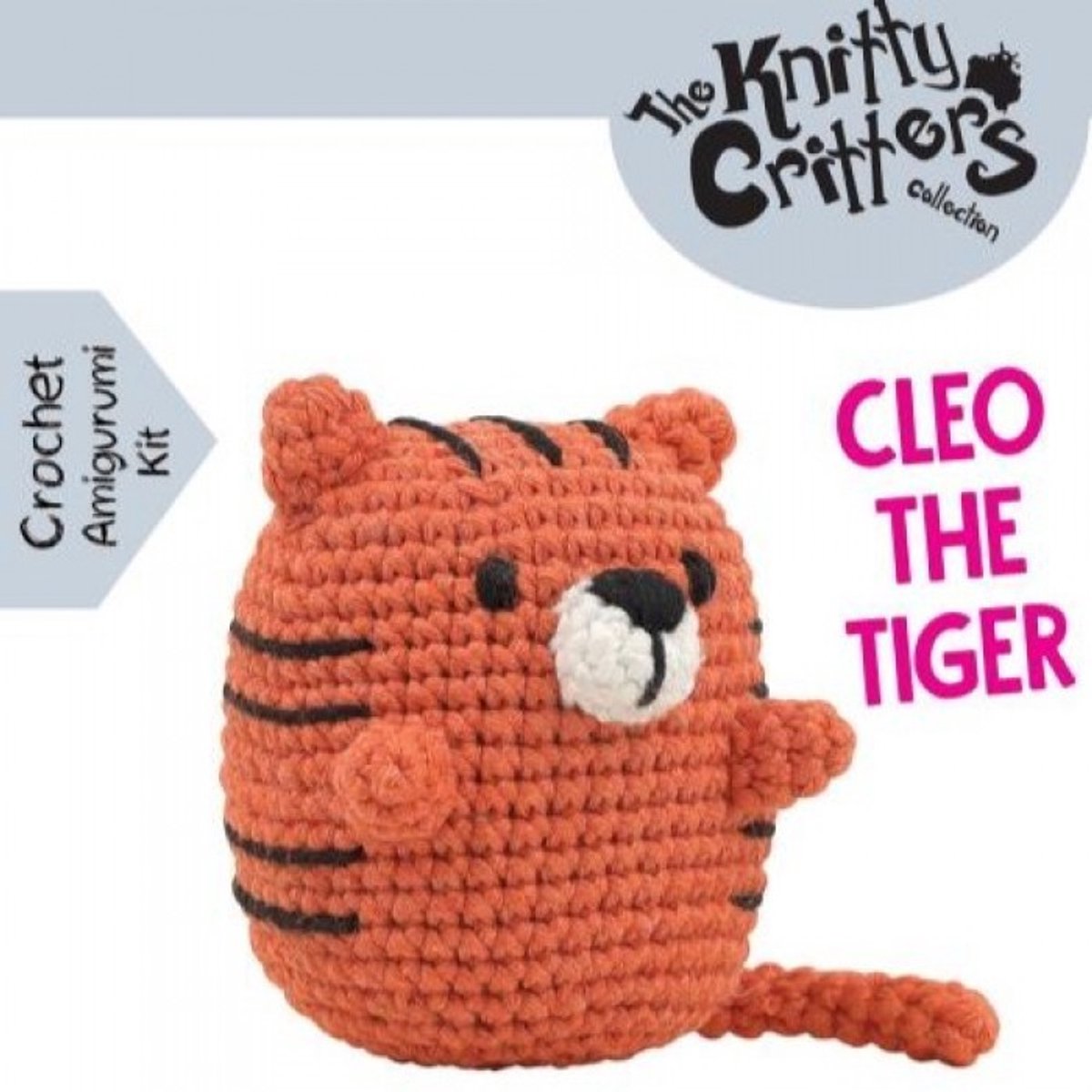 Pouch Pals haakpakket - Cleo The Tiger