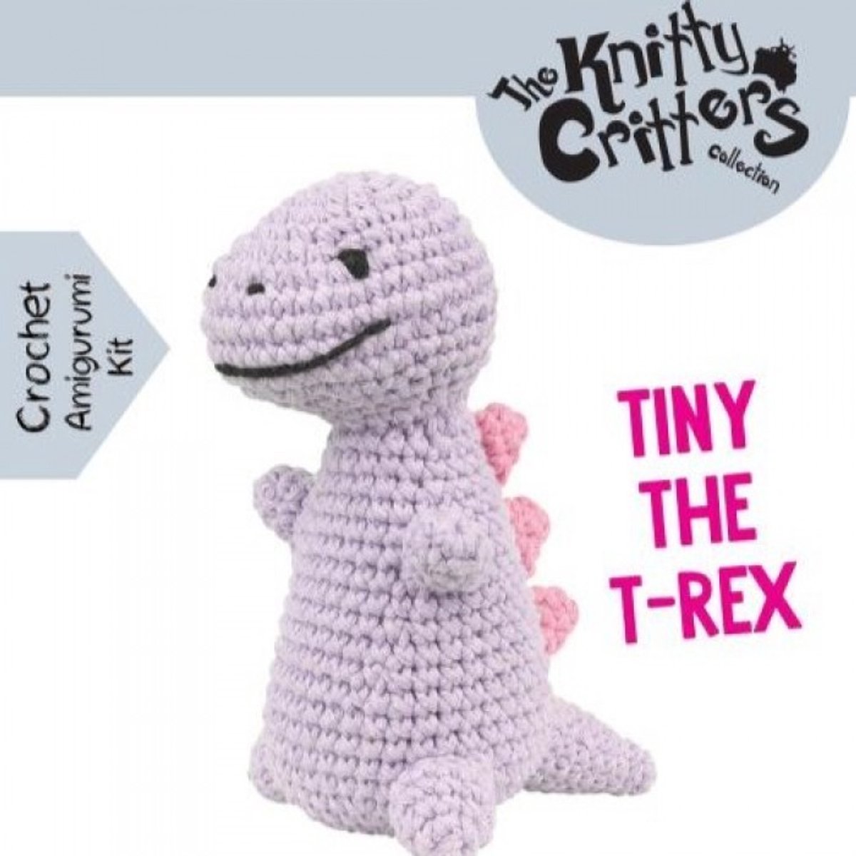 Pouch Pals haakpakket - Tiny The T-Rex