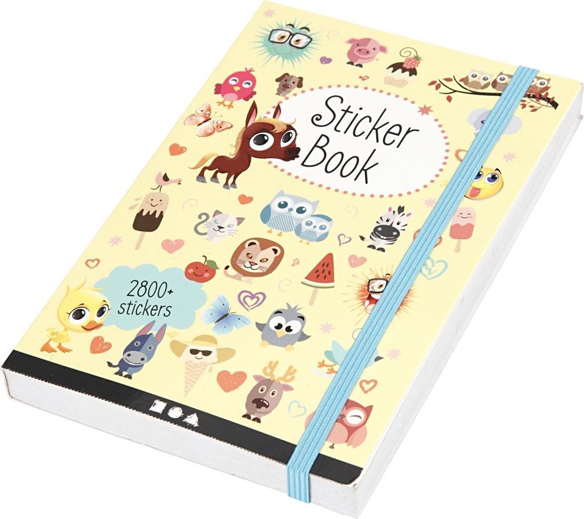 Creative Kerst Stickerboek 11,5 X 17 Cm (bxl) 80 Paginas
