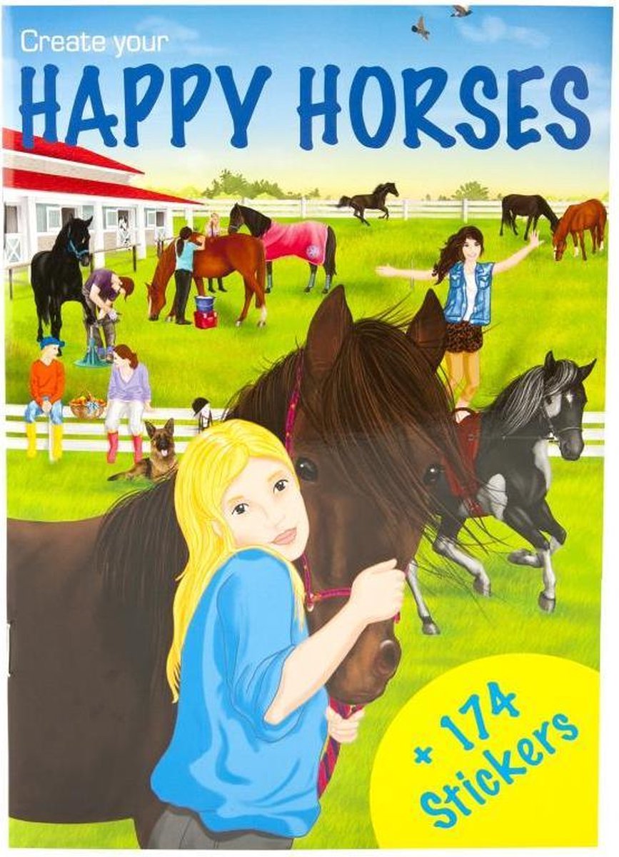 Create Your Mini Stickerworld (1 van assortiment)