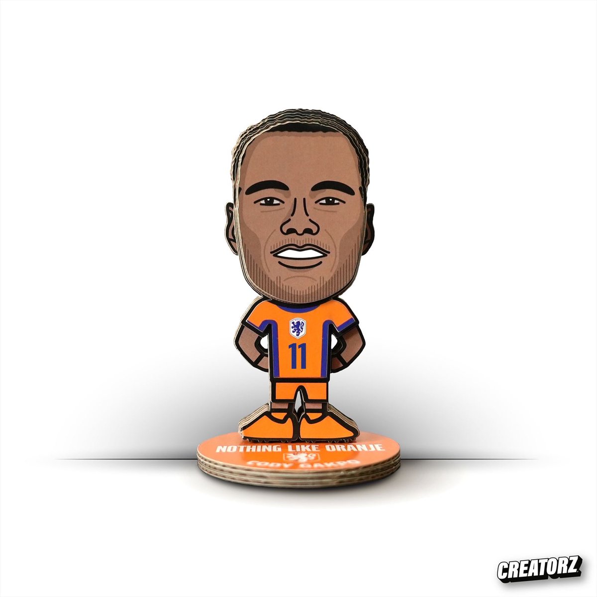 Creatorz 3D Sports Heroes - Cody Gakpo – Nederlands Elftal (EURO2024)