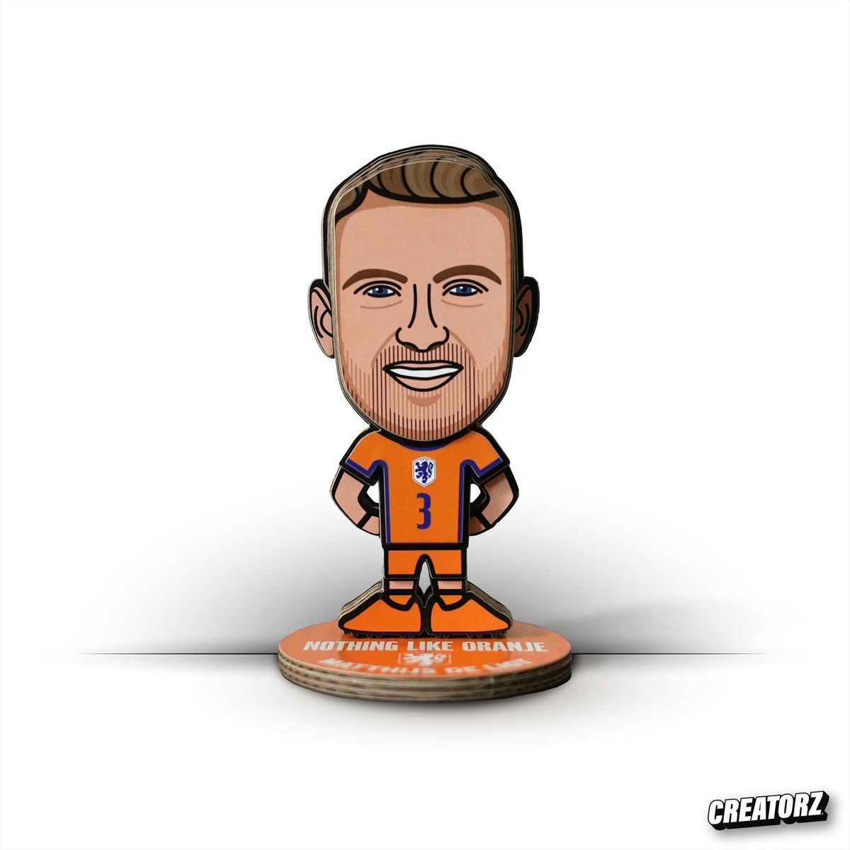 Creatorz 3D Sports Heroes - Matthijs de Ligt – Nederlands Elftal (EURO2024)