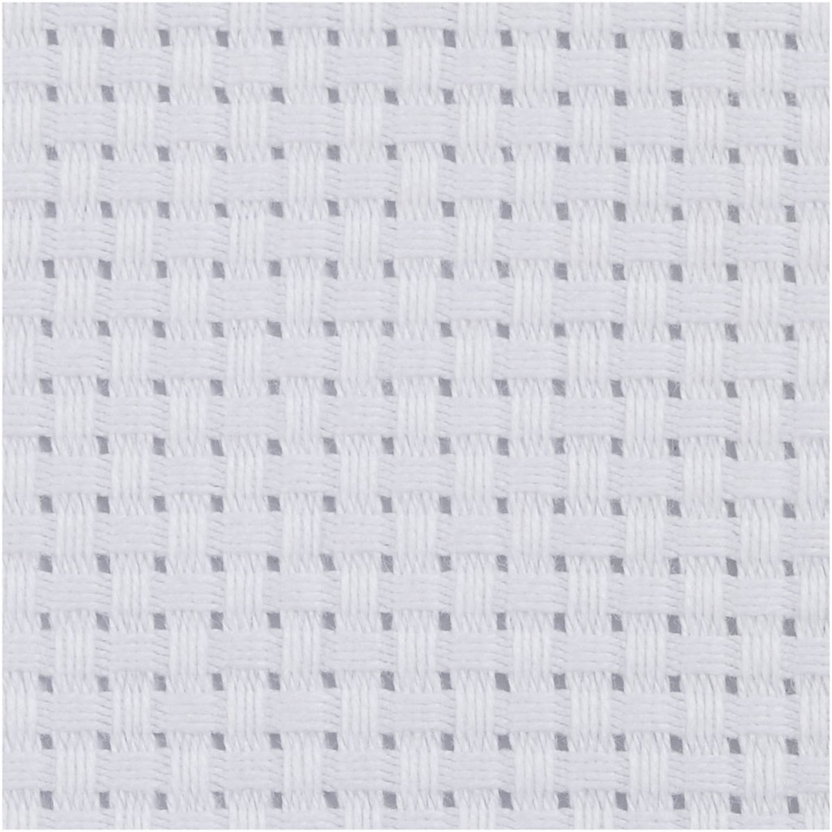 Aida Stof, afm 50x50 cm, wit, 1 stuk