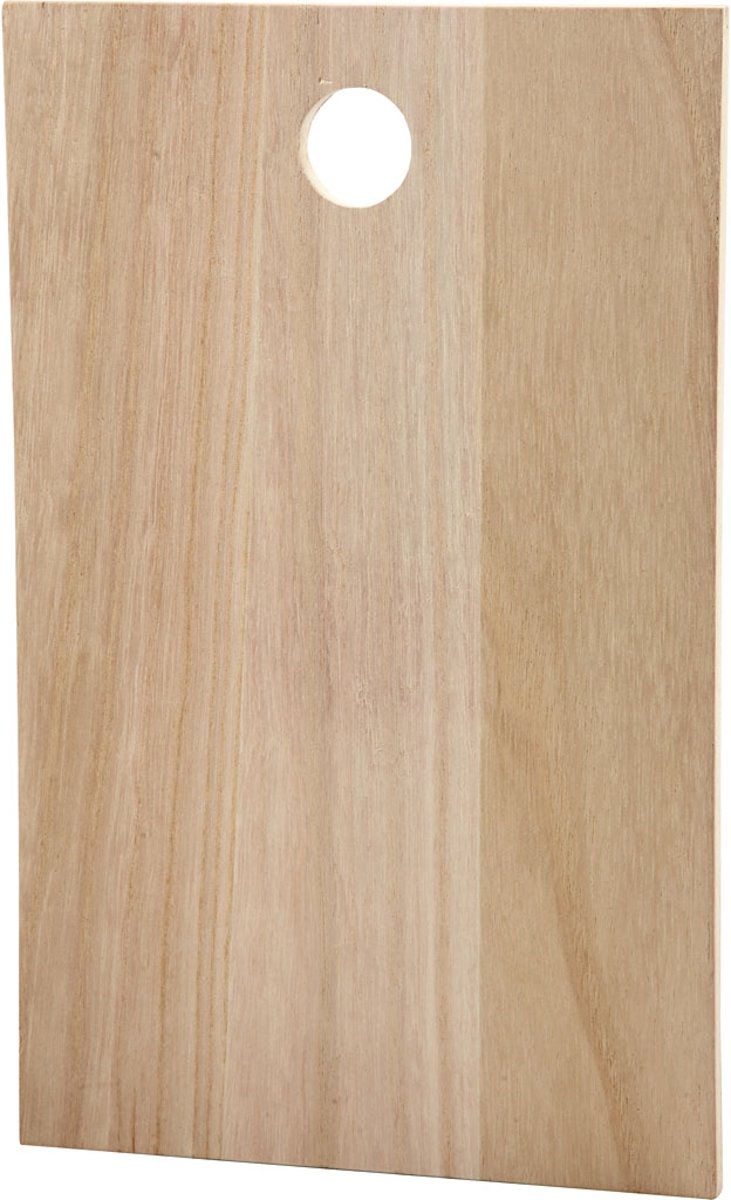 Bord / Snijplank, afm 35x22 cm, Keizerin boom, 1 stuk