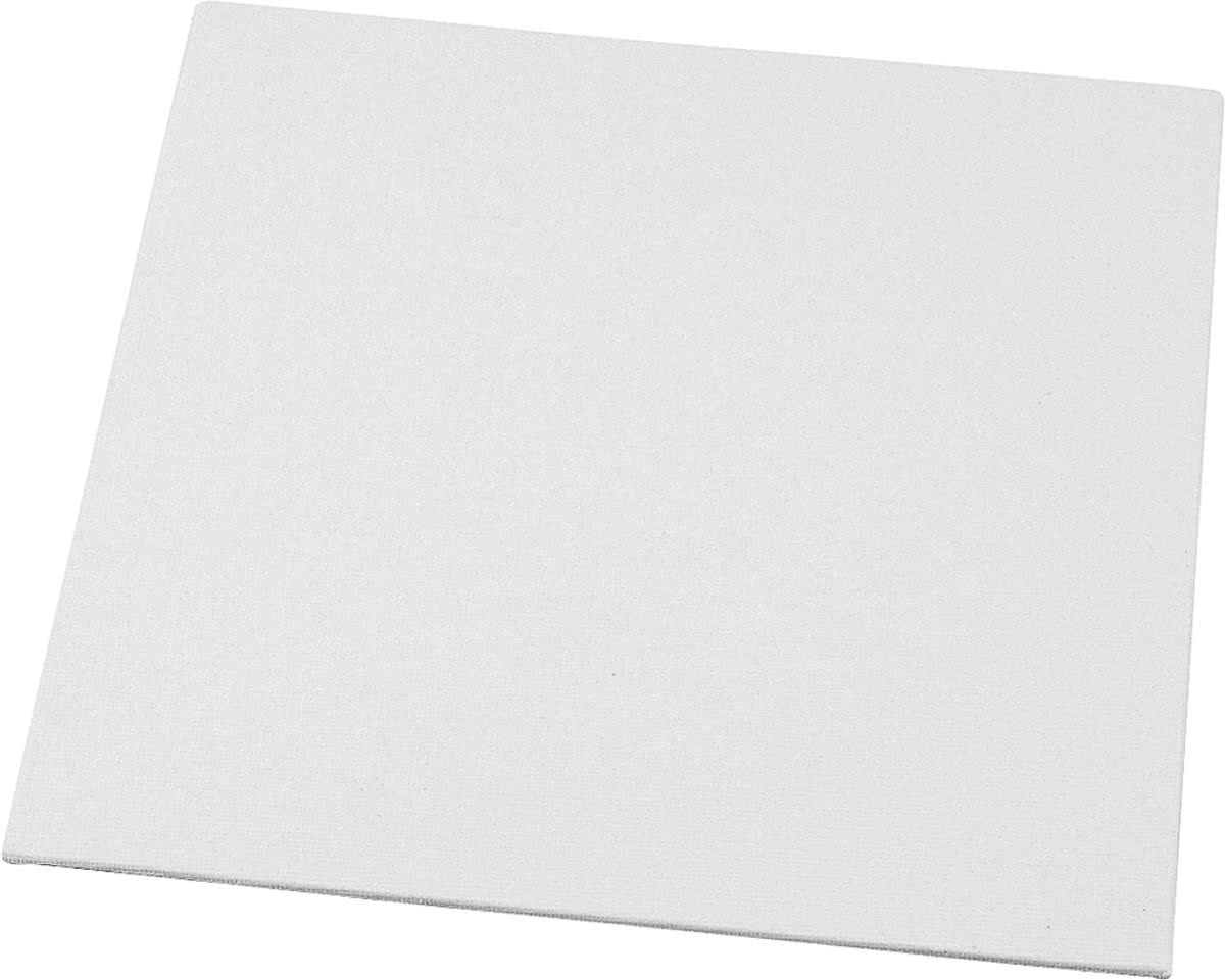 Canvas Paneel, afm 20x20 cm, 10 stuks