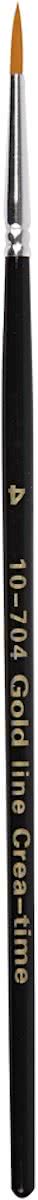 Gold Line Acryl Penselen,  4 , 12 stuks