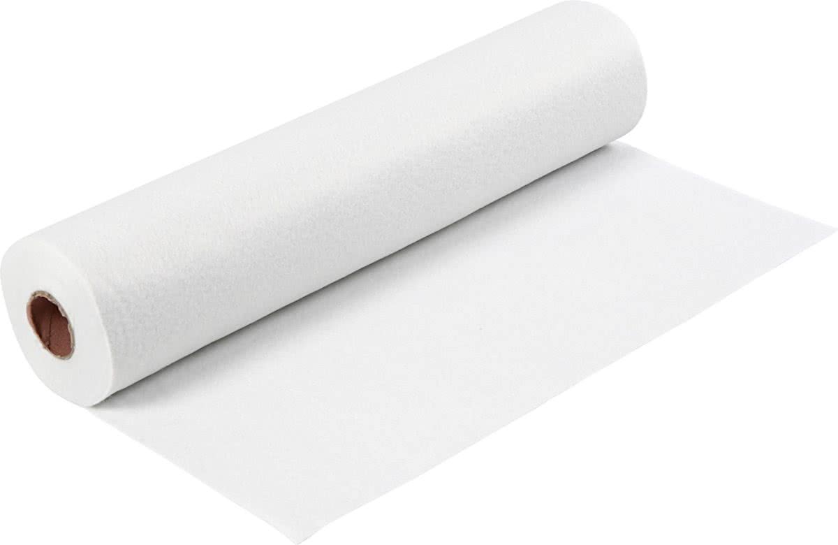 Hobbyvilt, b: 45 cm, wit, 5 m