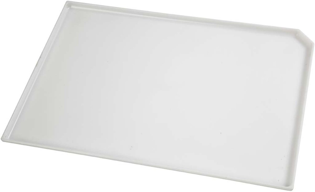 Inkt blad, afm 22,5x33 cm, wit, 1 stuk