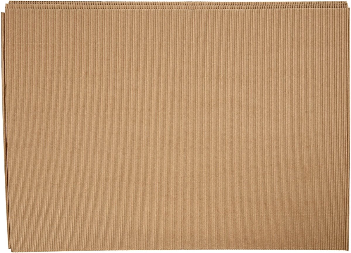 Ribbelkarton, vel 25x35 cm, 10 vellen