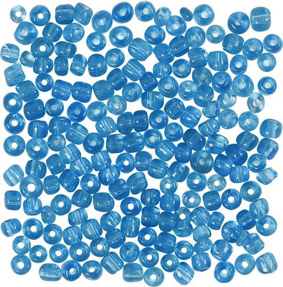 Rocailles blauw 25 gram