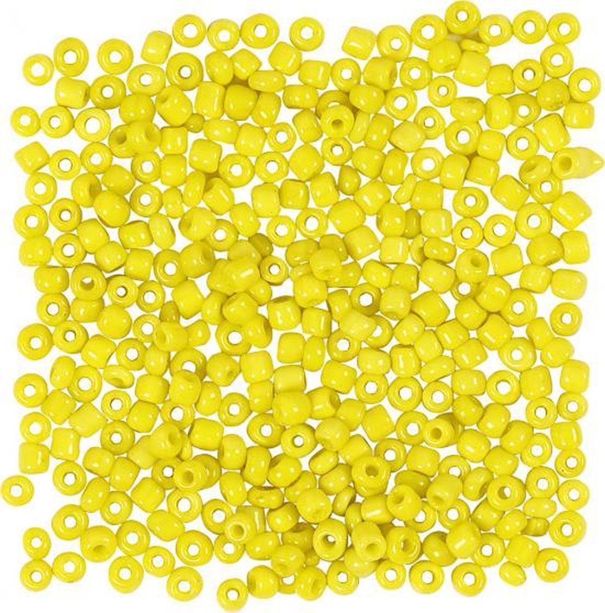 Rocailles geel 3 mm 25gr