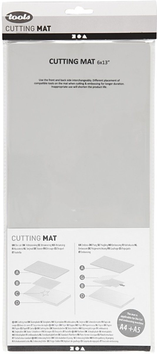 Snijplaat, afm 15x33 cm, 1 stuk