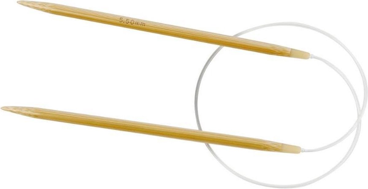 rondbreinaalden bamboe 5,5 mm 60 cm