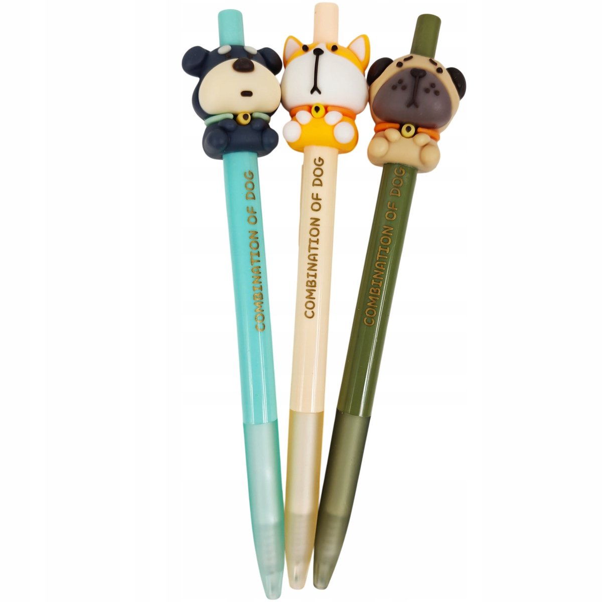 Cresco Gelpen Blauw - Uniek Hondjes Design - 0,5 mm