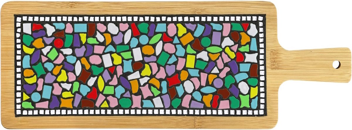 Borrelplank W Pizza AC Mozaïek Pakket