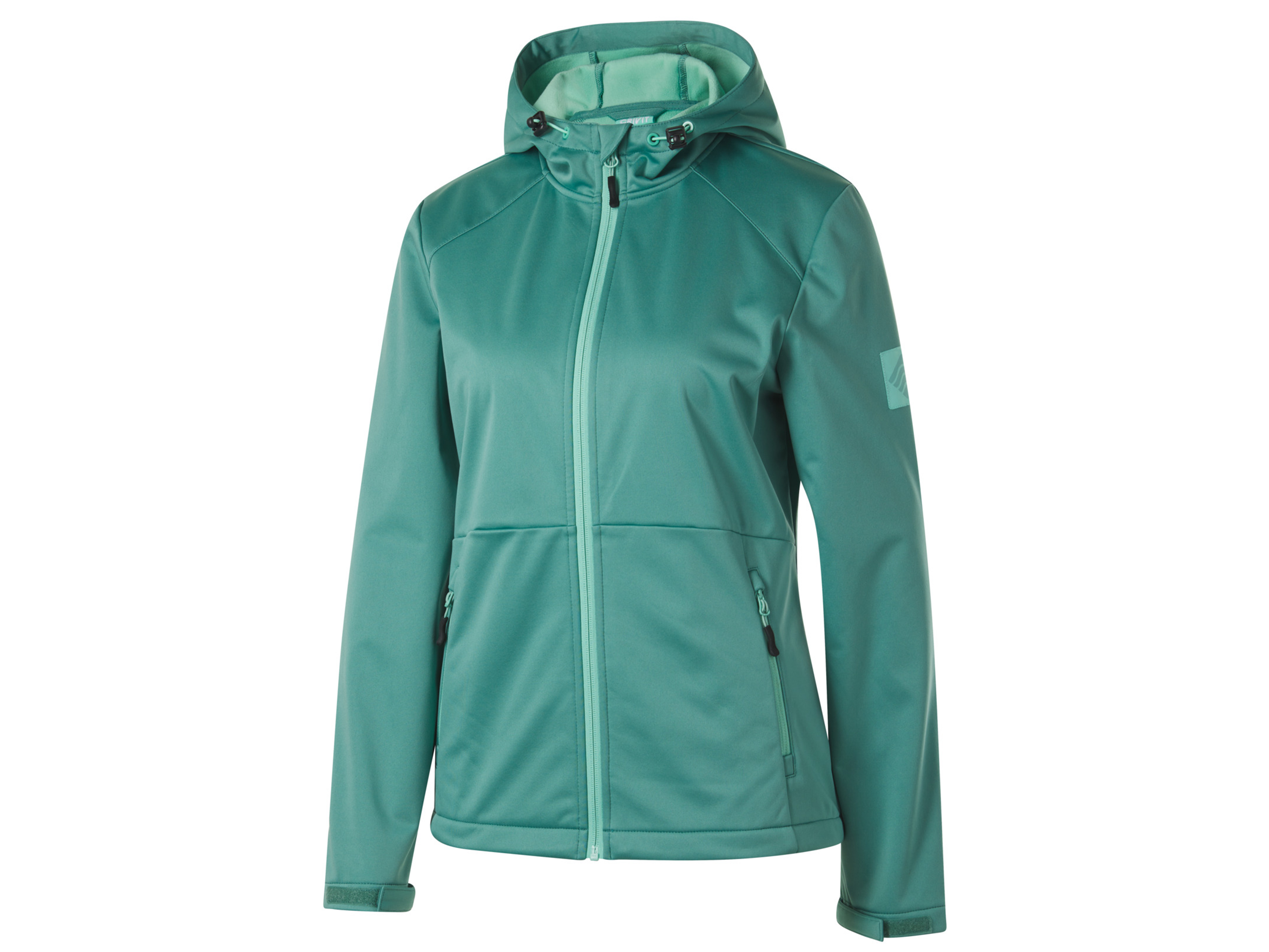 CRIVIT Dames softshelljas (Groen, XS (32/34))