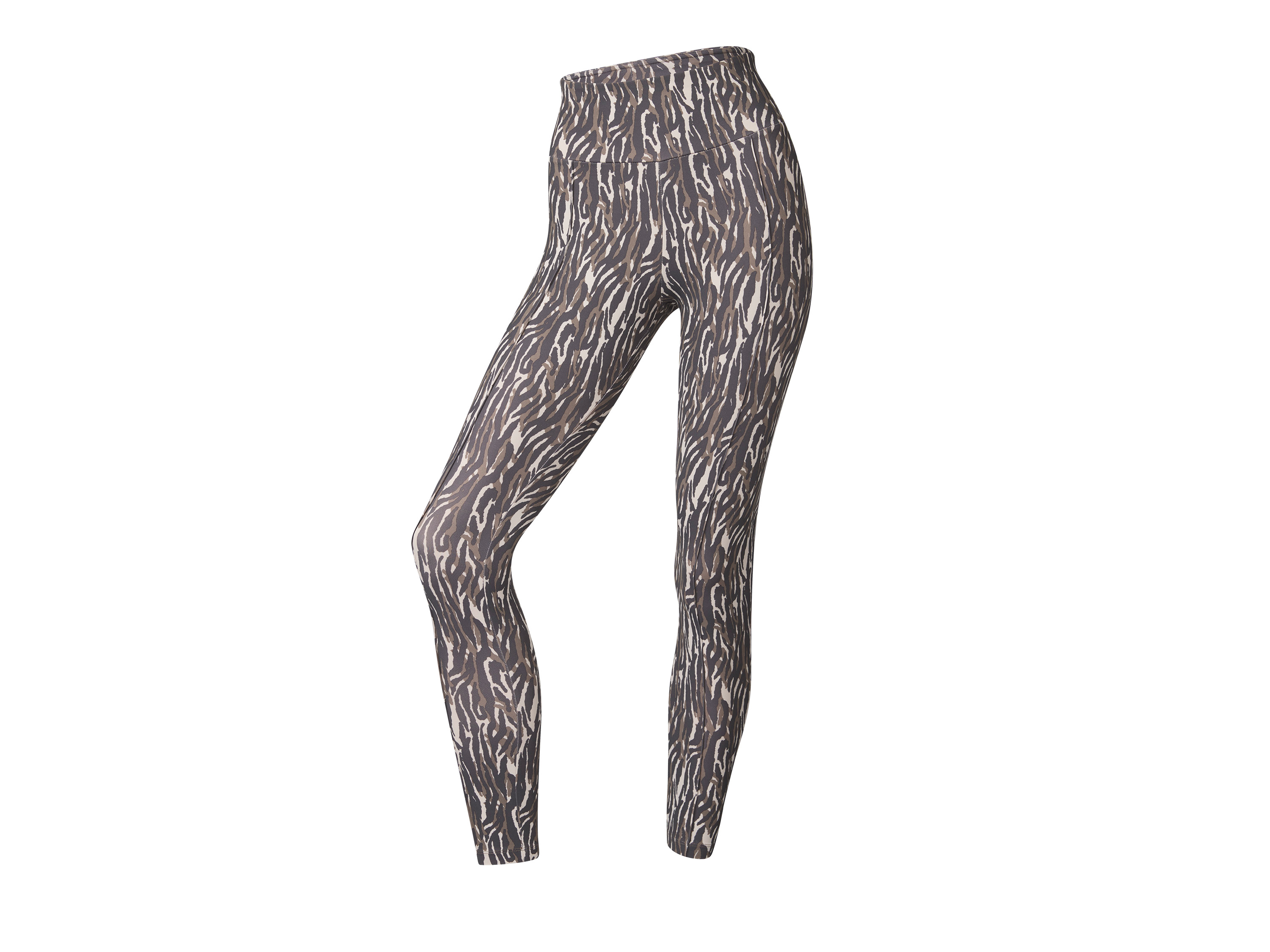 CRIVIT Dames sportlegging (Patroon/bruin, S (36-38))