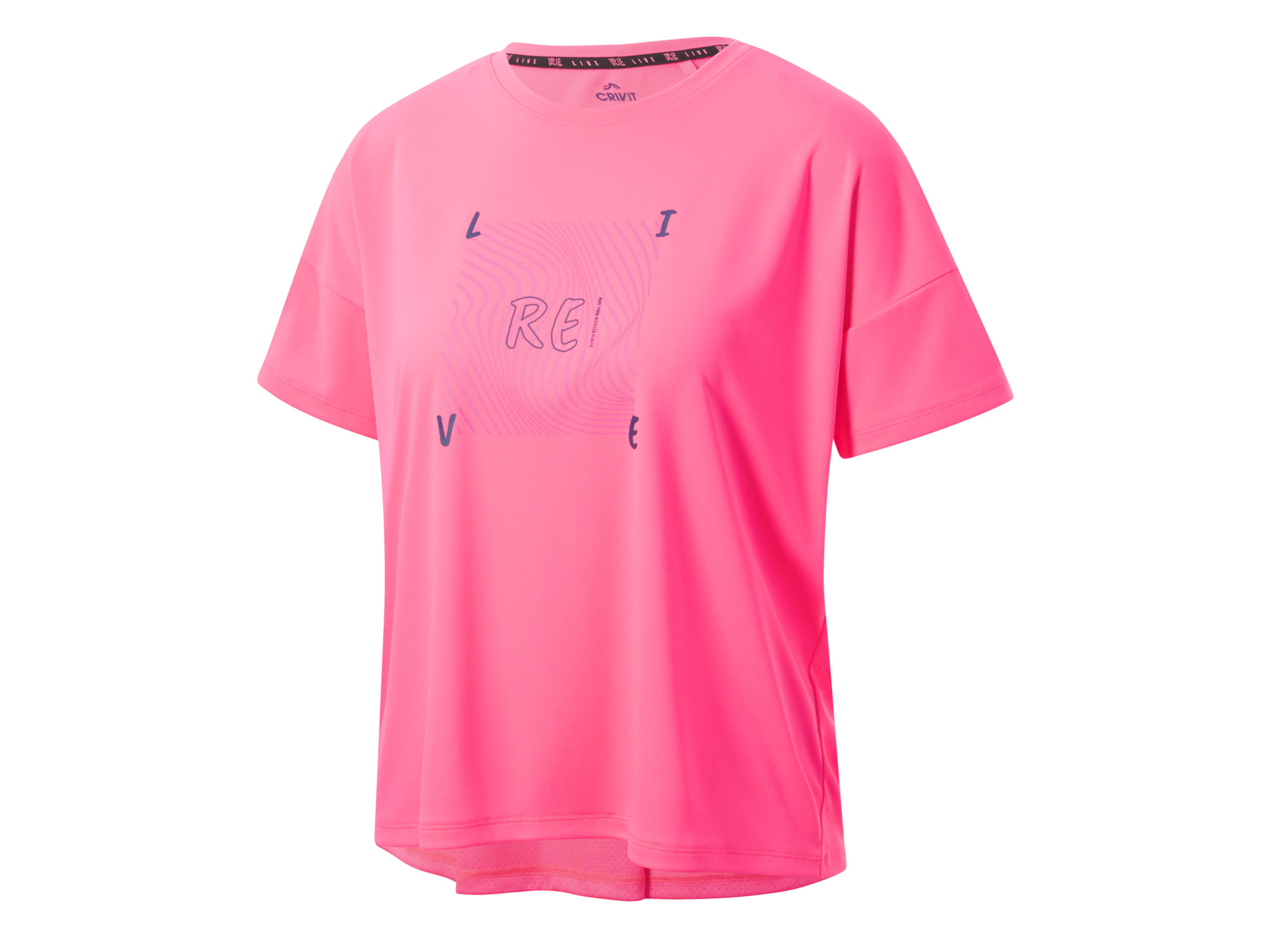 CRIVIT Dames sportshirt (M (40/42), Roze)
