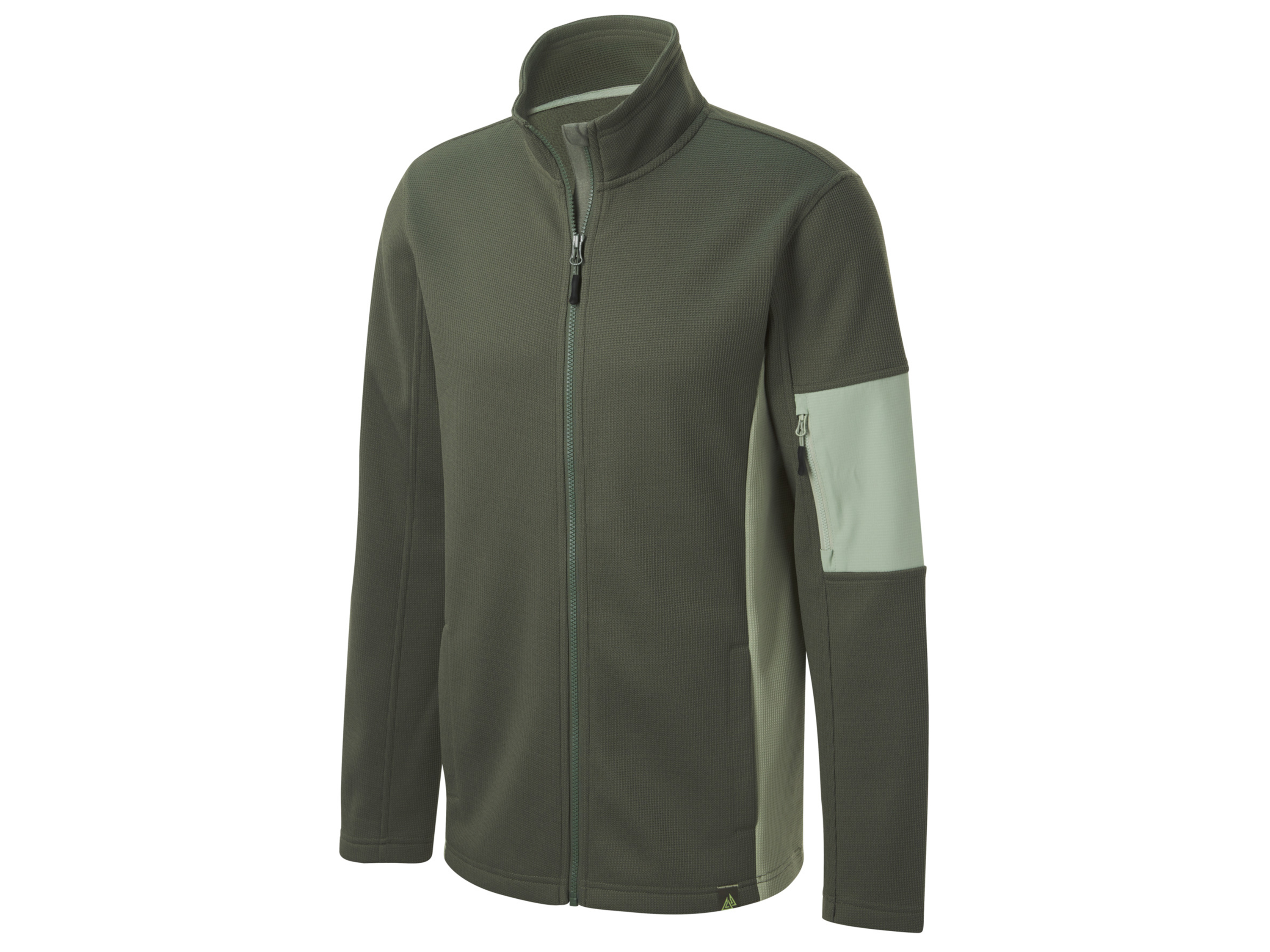 CRIVIT Heren fleecejack (Groen, XL (56/58))