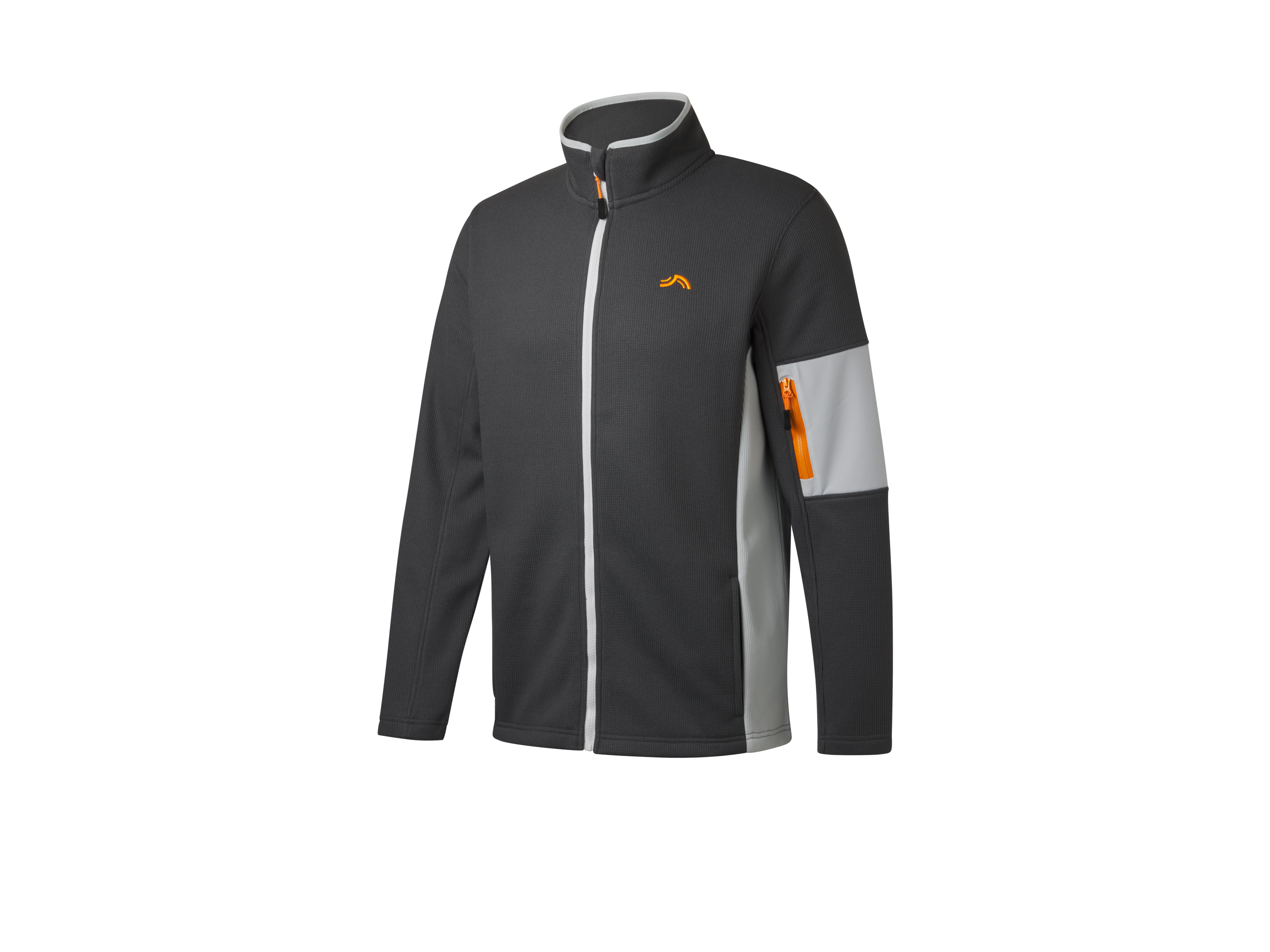 CRIVIT Heren fleecevest (Grijs, XL)