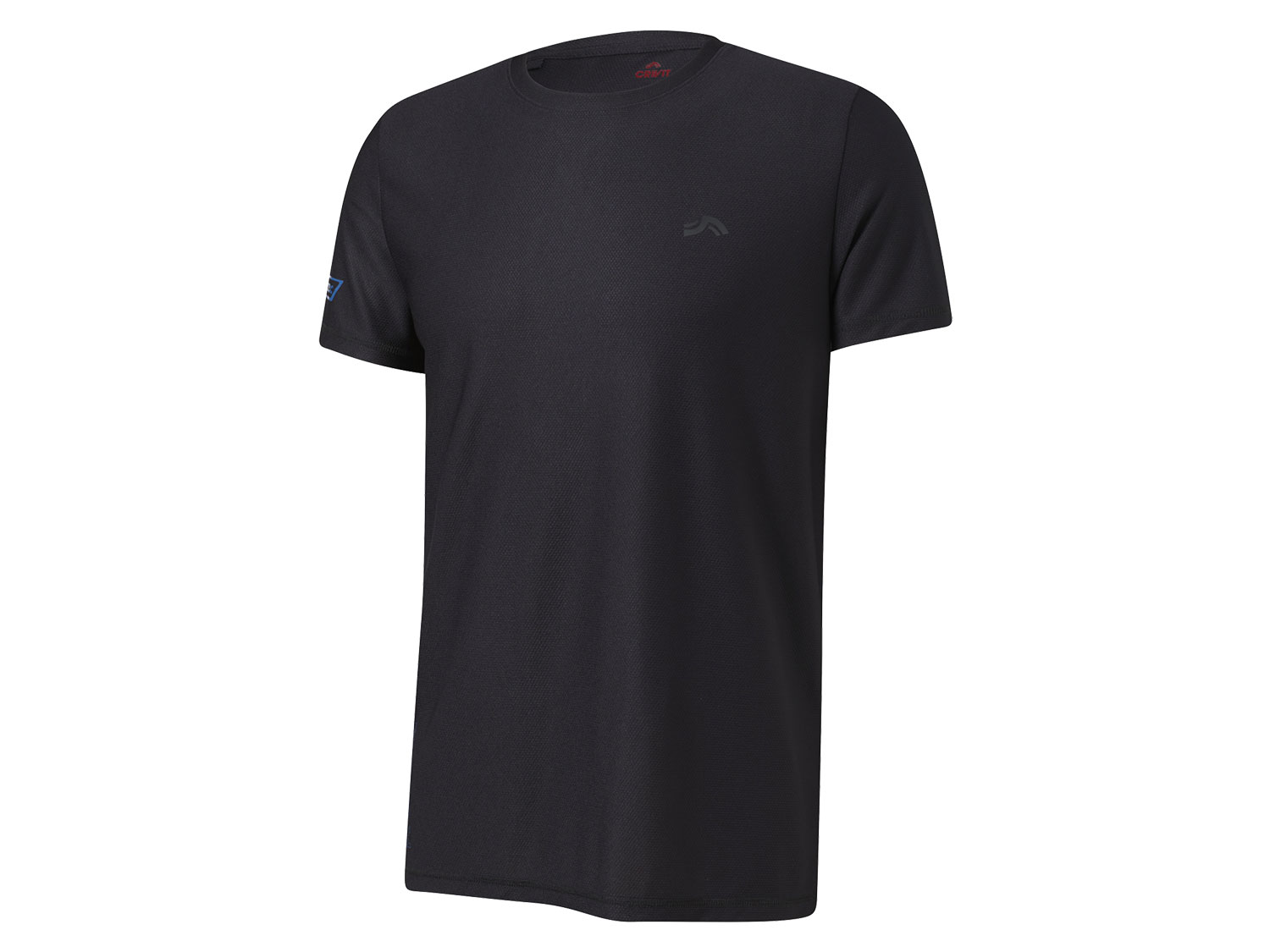 CRIVIT Heren sportshirt (Zwart, M (48/50))