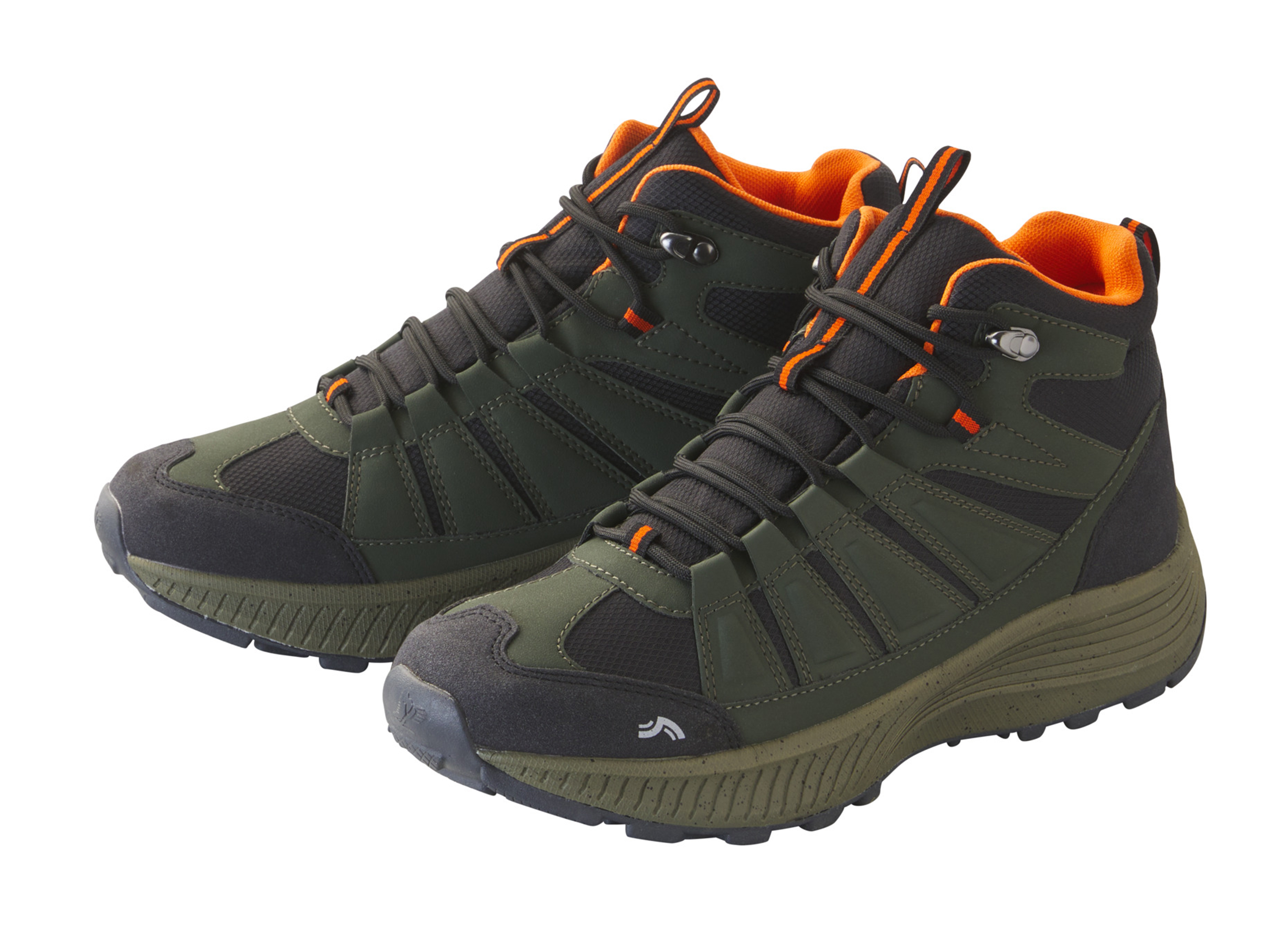 CRIVIT Heren trekkingschoenen (Olijfgroen, 44)