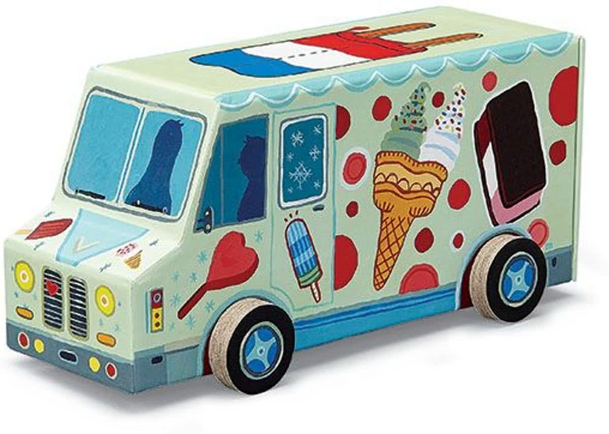 Crocodile Creek Dingding de ijscokar - 48 stukjes