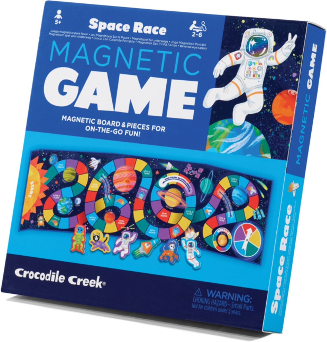 Crocodile Creek Magnetic Game Space Race