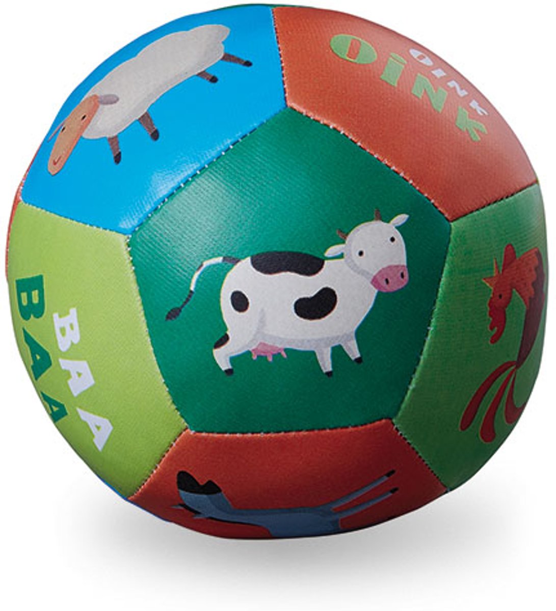   zachte bal Boerderijdieren - 13 cm