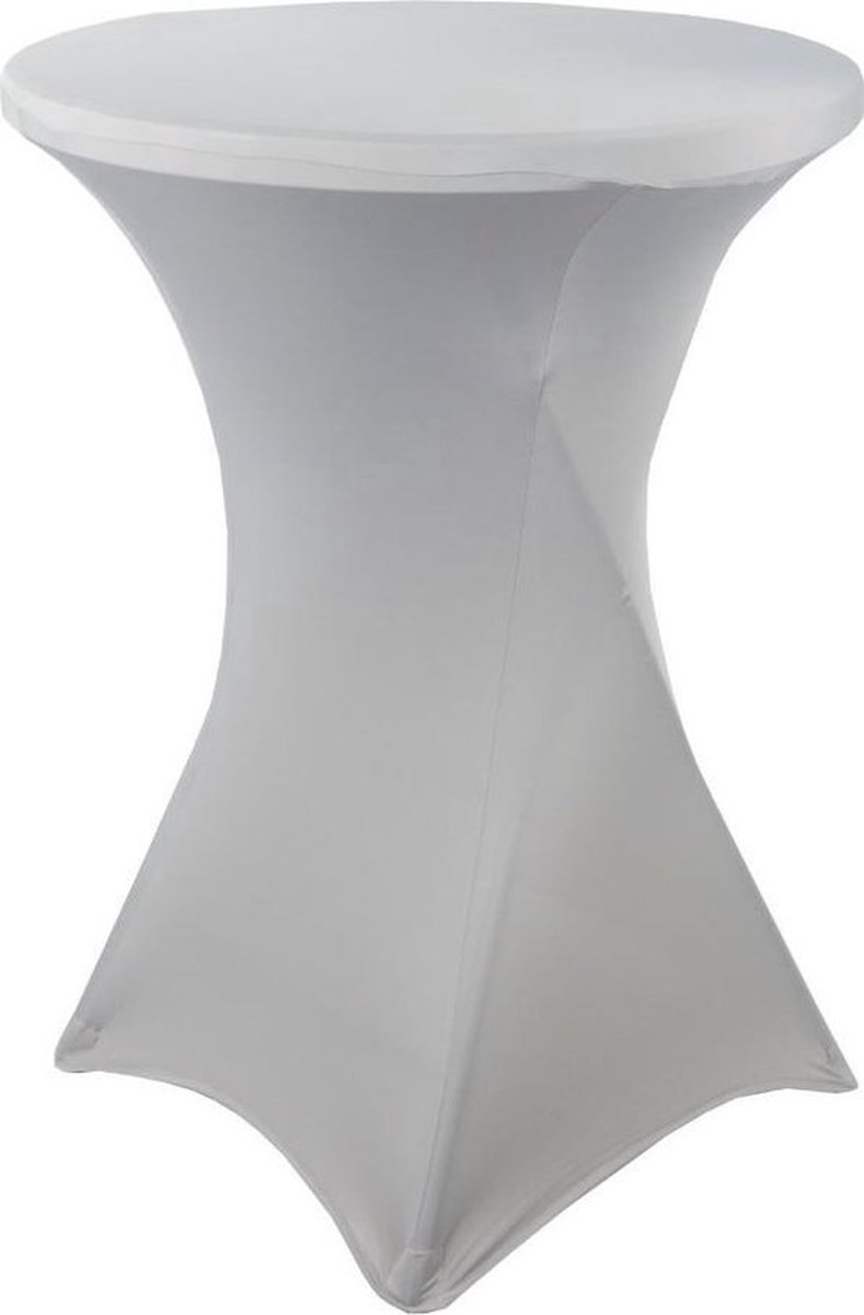 Statafelhoes stretch - ∅80 x H110cm - grijs