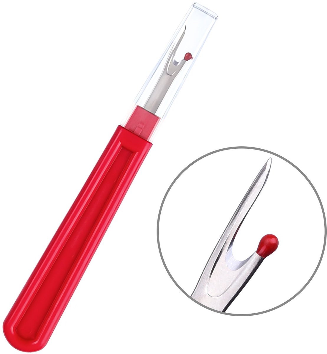 Crrynuo - Grote Draadontrijger met Beschermhoes - Kunststof + Hoogwaardig Staal - Multifunctioneel -Rood