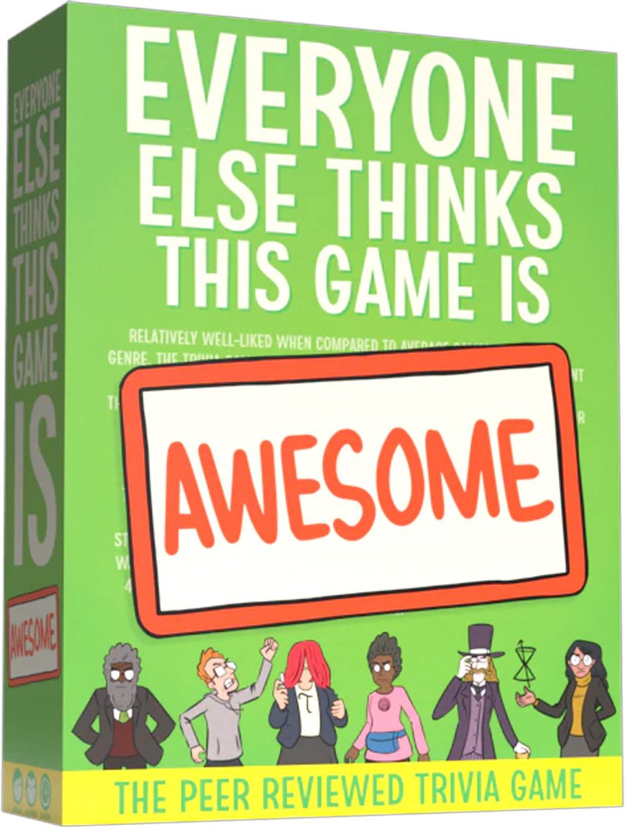 Everyone Else Thinks This Game is Awesome! - Kaartspel - Trivia - Engelstalig - Cryptozoic Entertainment