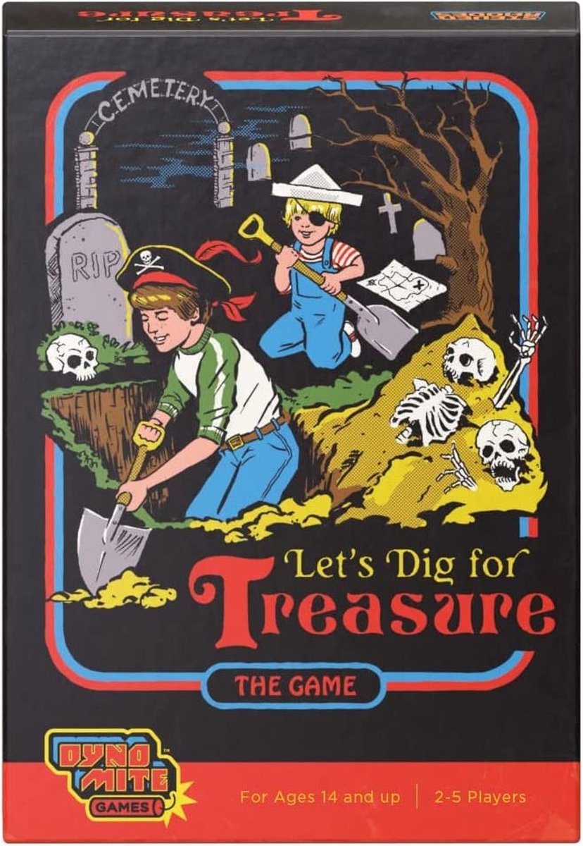 Steven Rhodes Lets Dig For Treasure - Familie Push-Your-Luck spel