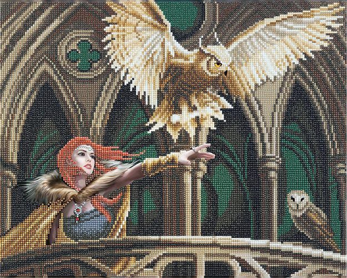 Anne Stokes crystal art Uil