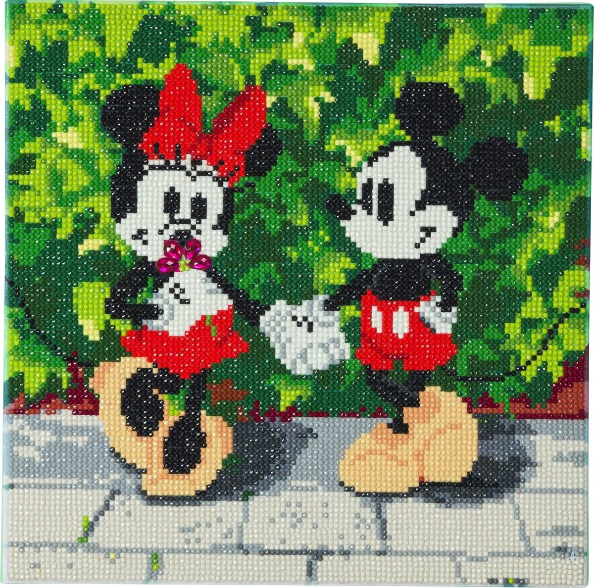   kit Disney Minnie and Mickey (full) 30 x 30 cm