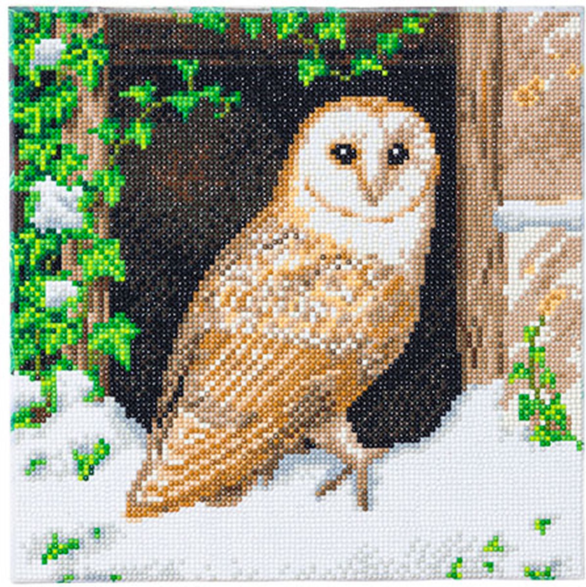   kit Snowy Owl (full) 30 x 30 cm