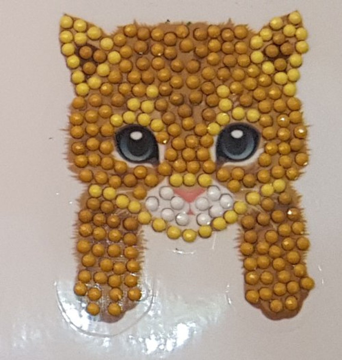 Crystal Art Motif Kit Cat Paws