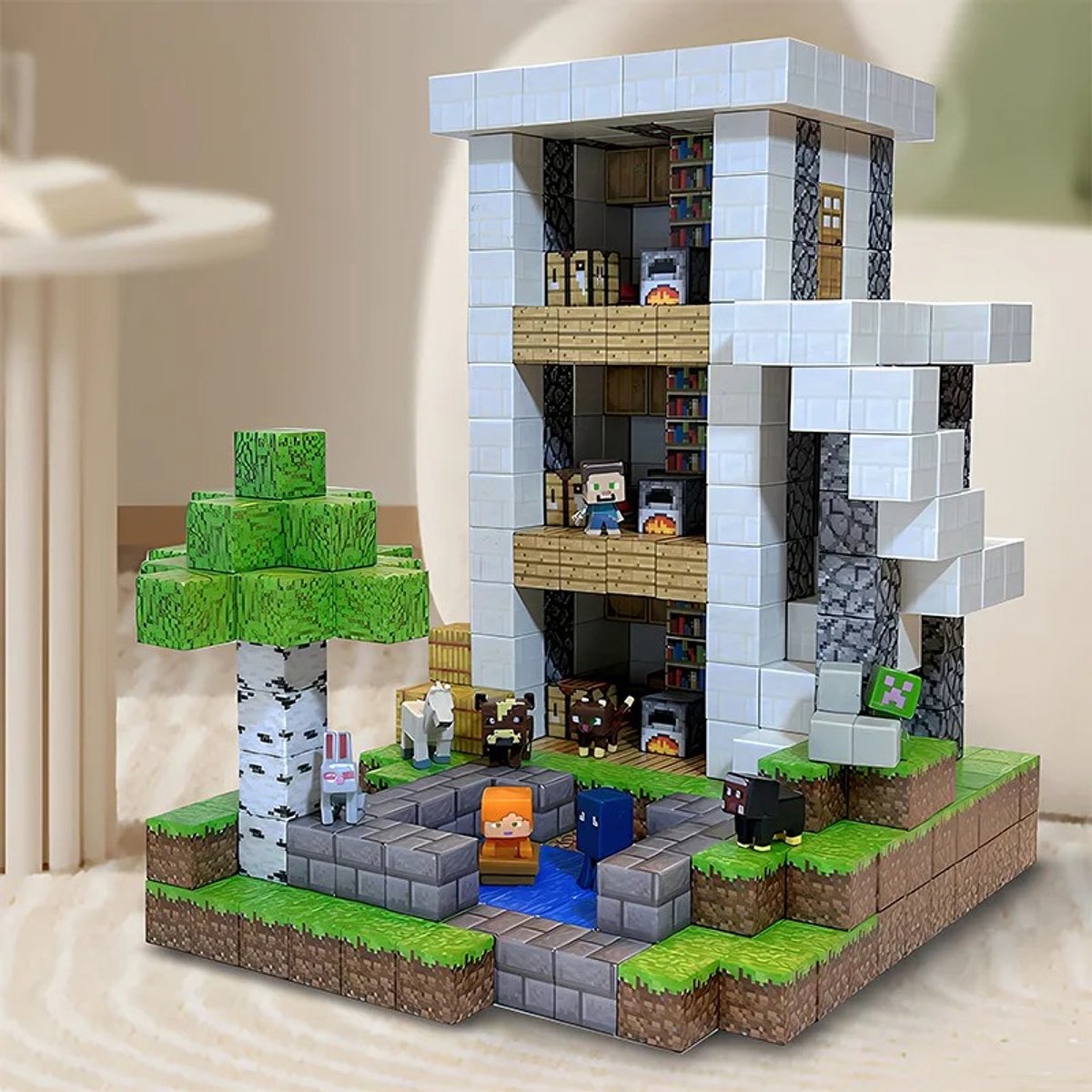 CS® Magnetische speelgoed - magnetische blokken - magnetische tegels - 40 stuks