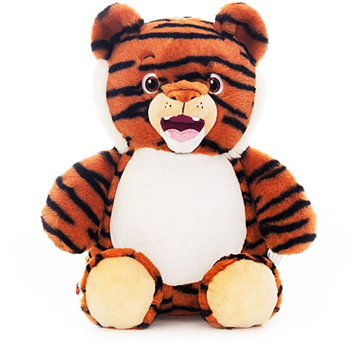 Knuffel Signature Tiger Shah Shoorah - Zwart/Bruin - 43 cm - Cubbies
