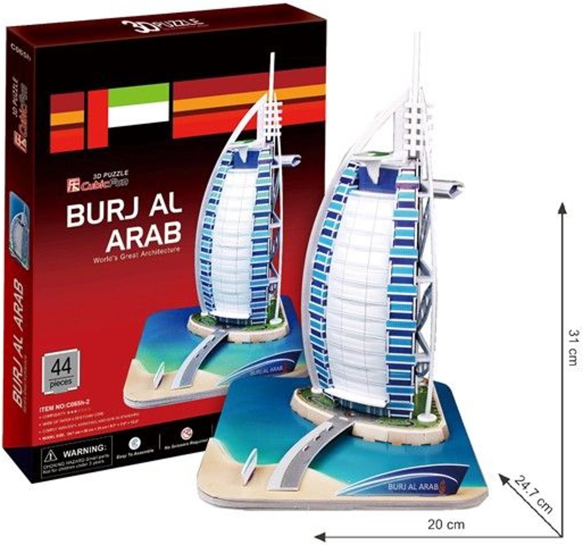 3D Puzzel Burj Al Dubai