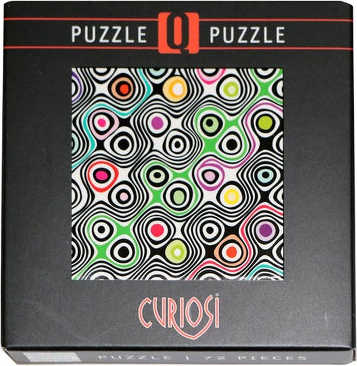 Curiosi Q-puzzel (moeilijke stukjes) - Shake 1 (72 stukjes)