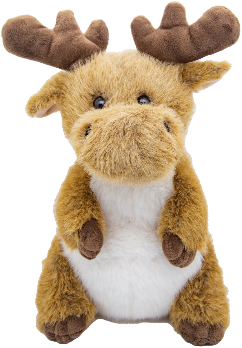 Cute since 1999 - Knuffel Rendier - Zittende Rendier Speelgoed- Baby knuffel - Groot - 30cm