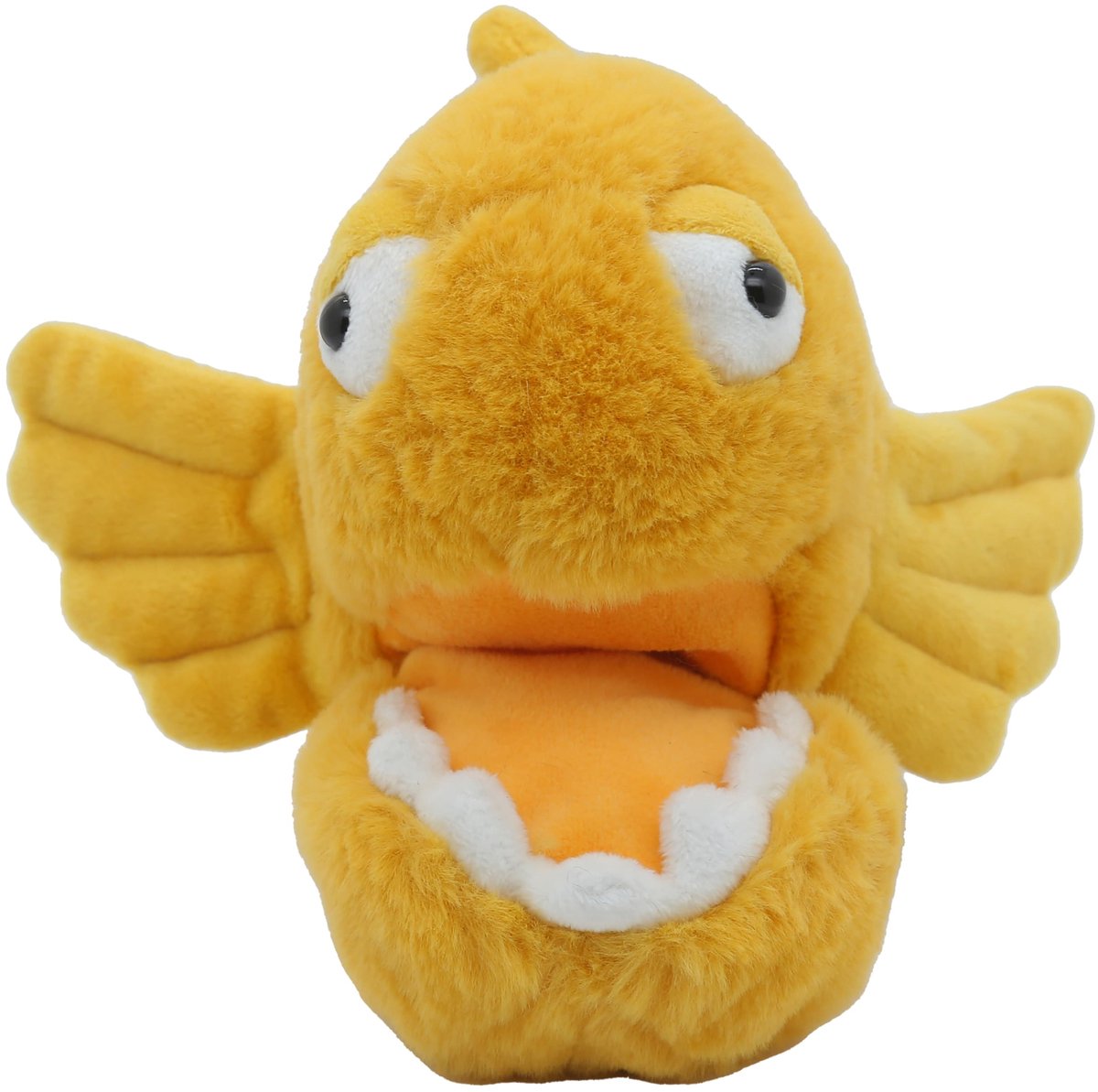 Cute since 1999 - Knuffel vis - Gele grote mond vis speelgoed- Baby knuffel - 25cm