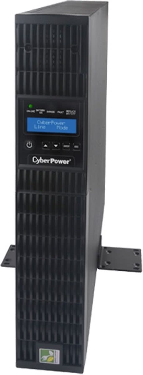 CyberPower OL2000ERTXL2U 2000VA 9AC-uitgang(en) Rackmontage/toren Zwart UPS