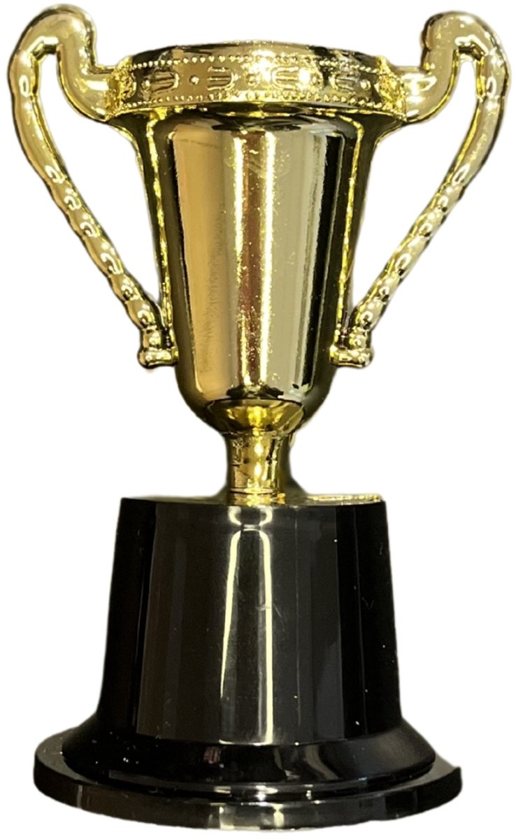 Trofee Goud - Maak je Eigen - Inclusief Stickers