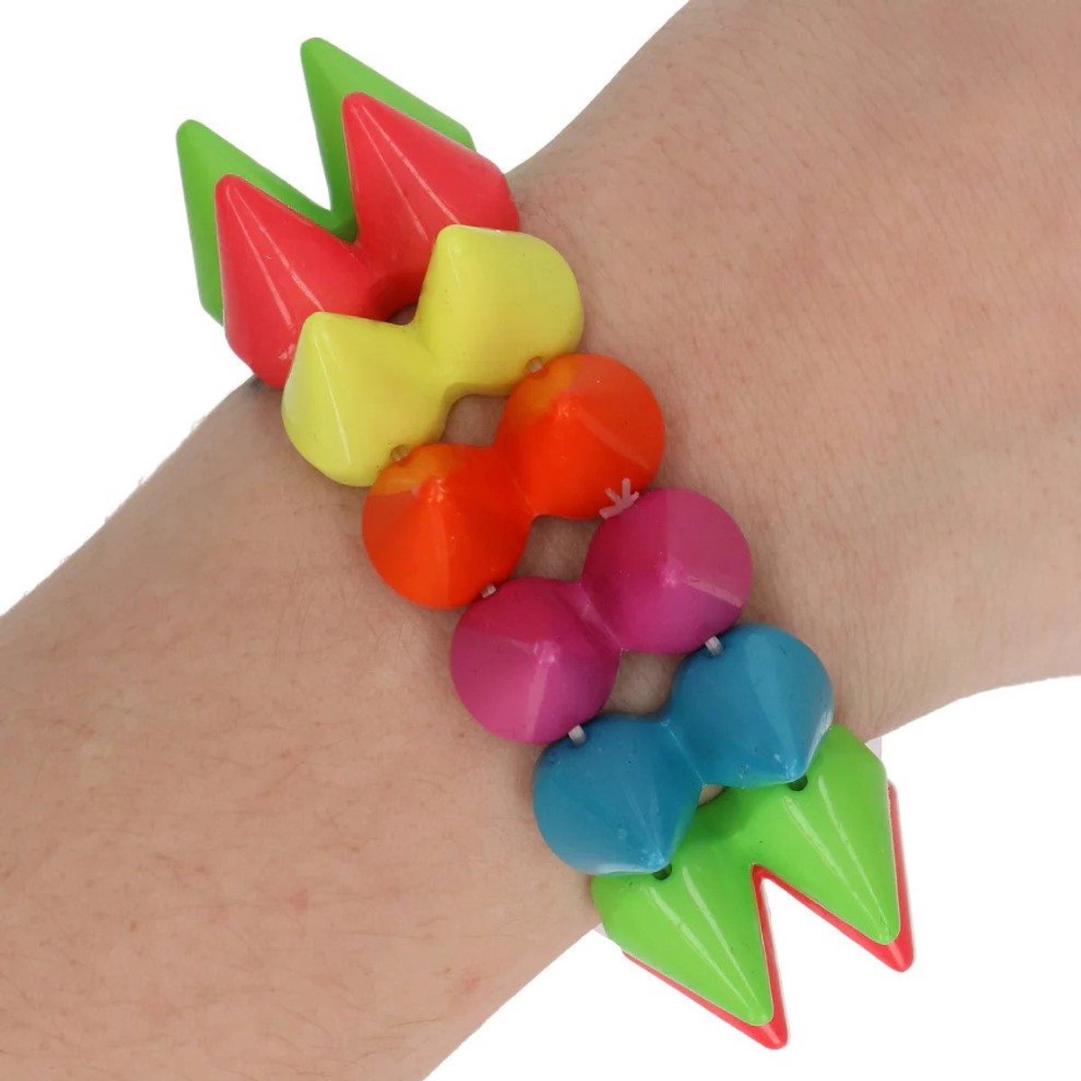 Armband punk regenboog - Regenboog - Pride