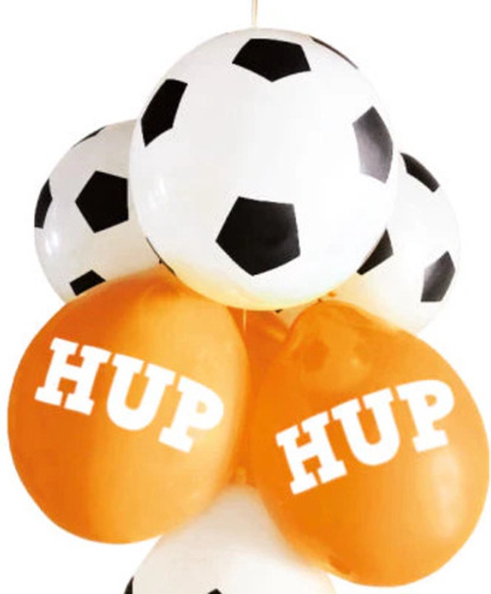 Ballonnen hup holland hup - Oranje Wit - Voetbal